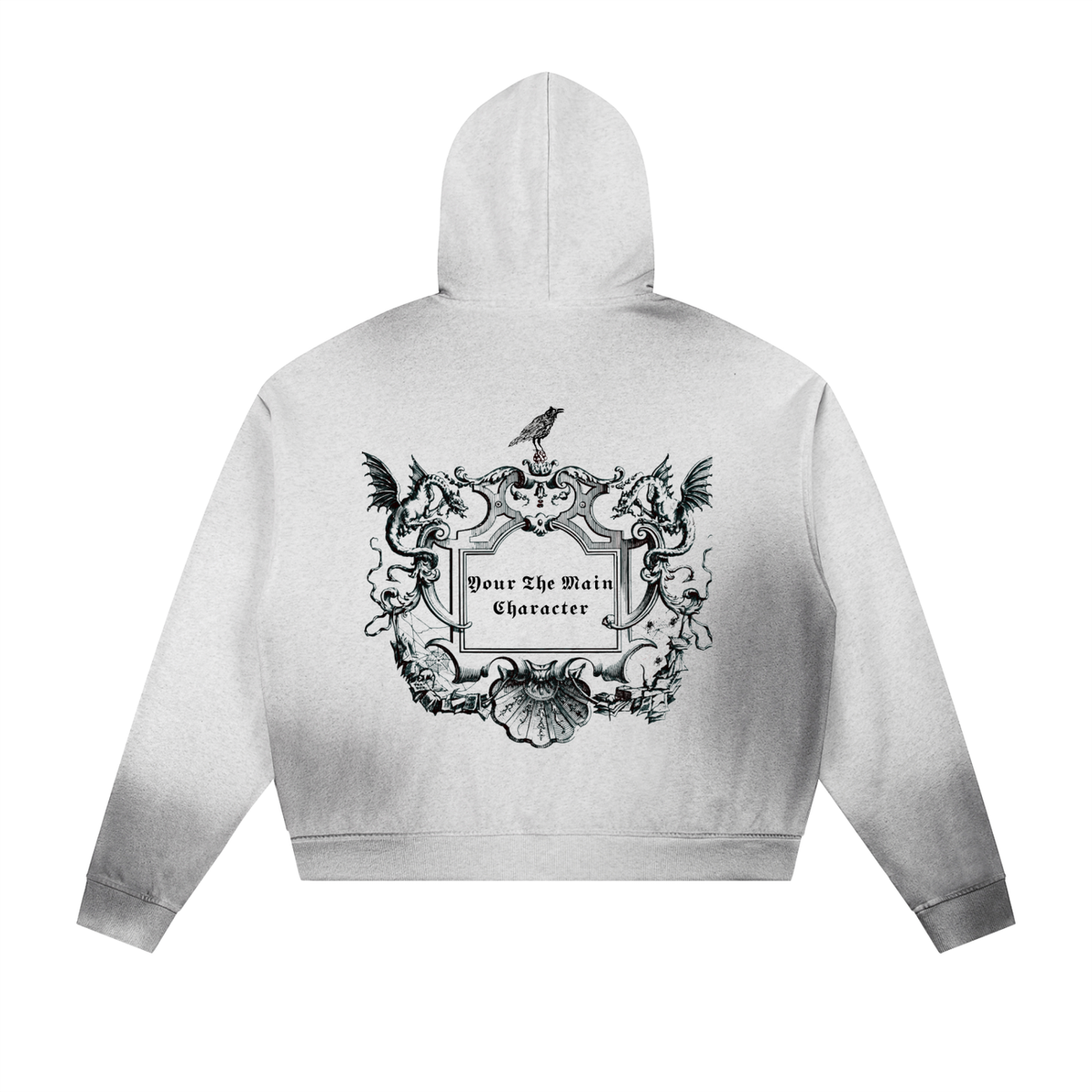 WE WILDIN Frayed Zip Hoodie