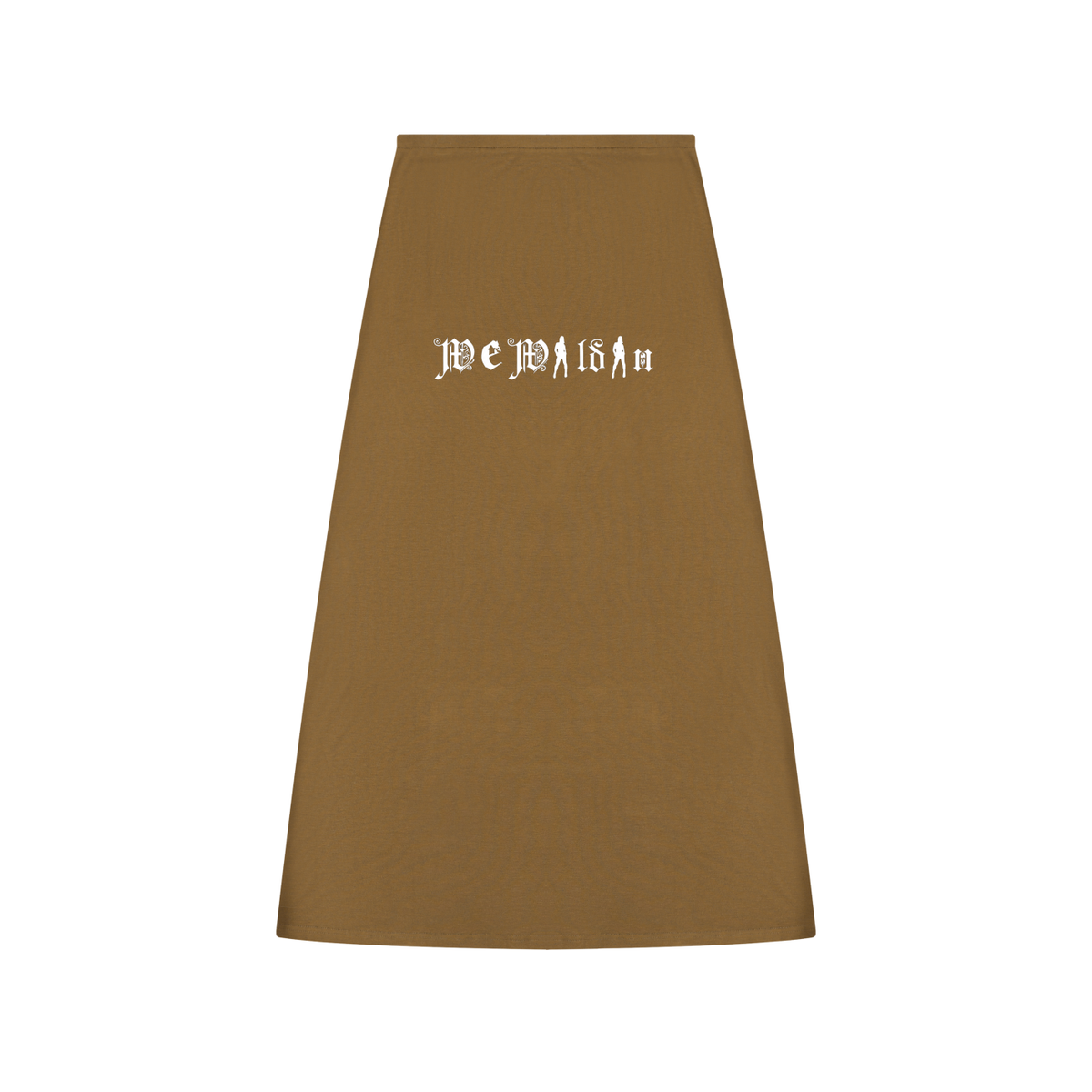 Women's Solid Color Knit Maxi Skirt