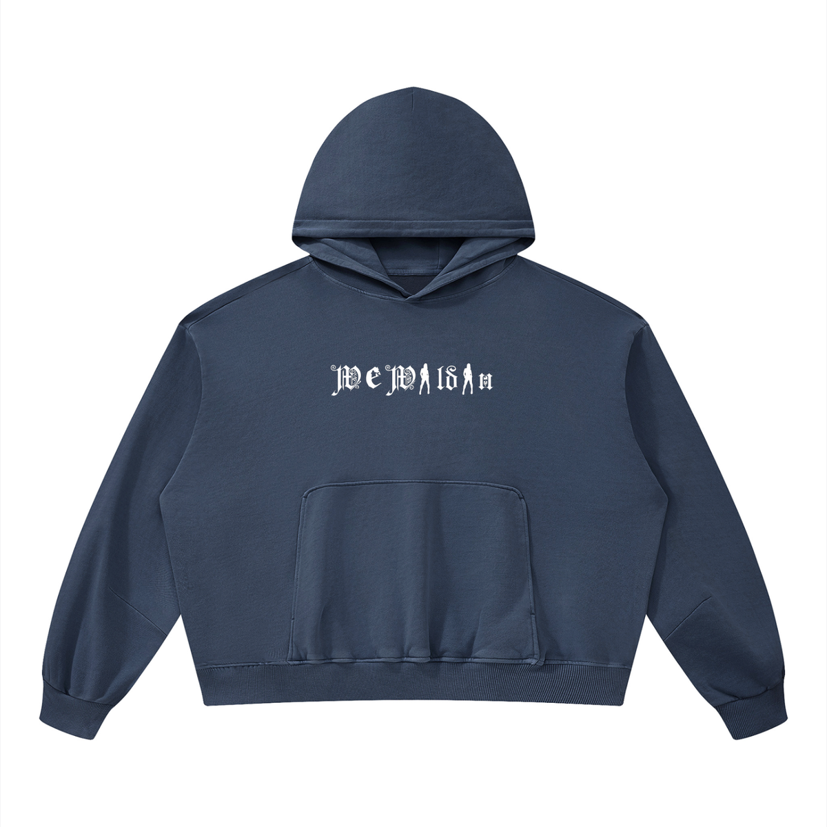 Unisex Boxy Vintage Washed Hoodie