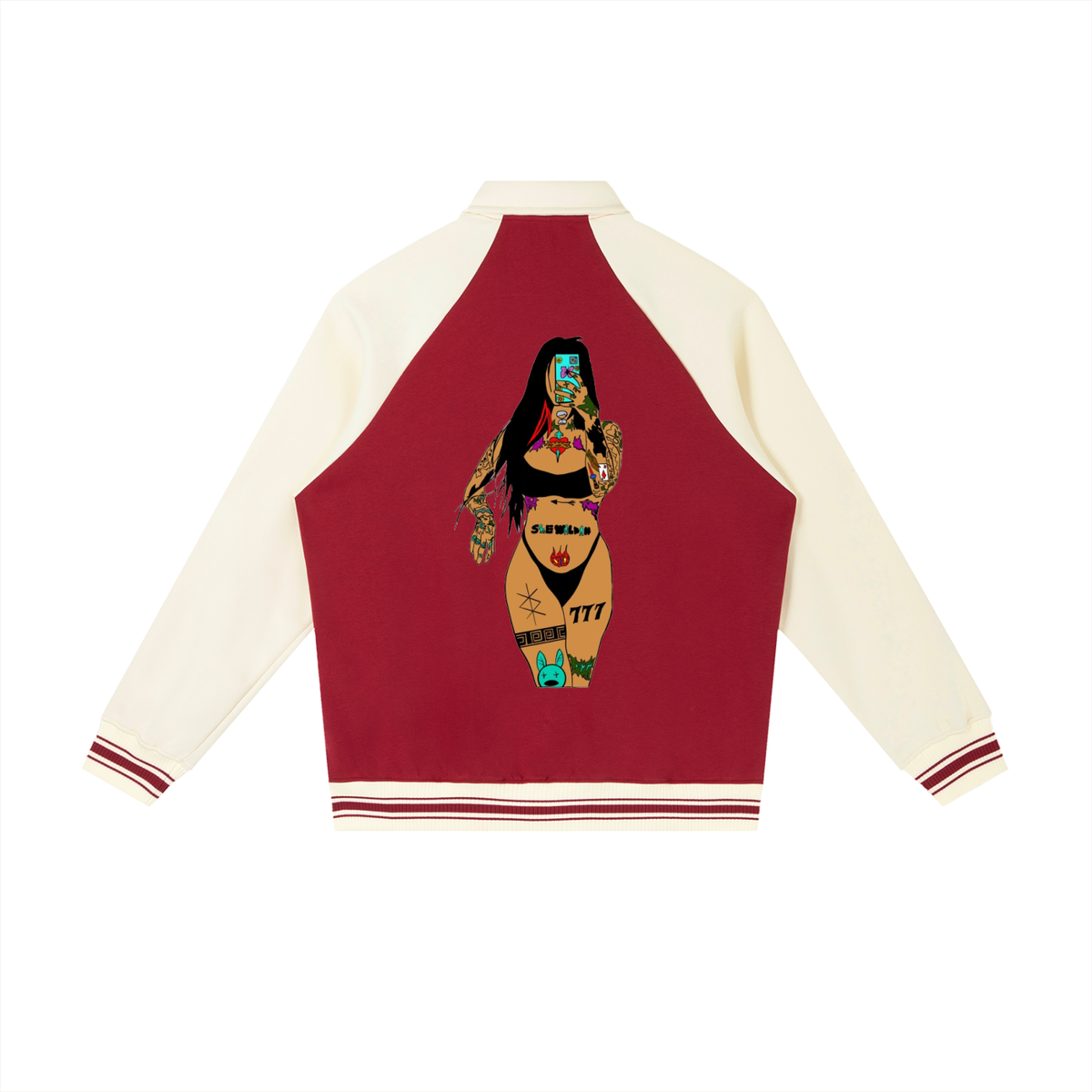 WE WILDIN Raglan Baseball Jacket