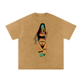 WE WILDIN Snow Washed Tee
