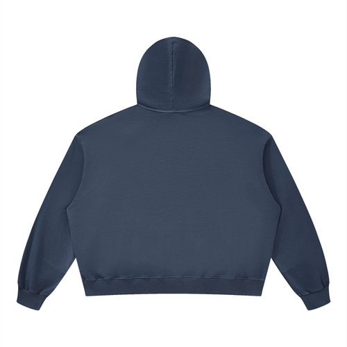 Unisex Boxy Vintage Washed Hoodie