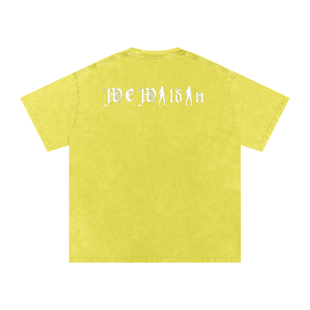 WE WILDIN Snow Washed Tee