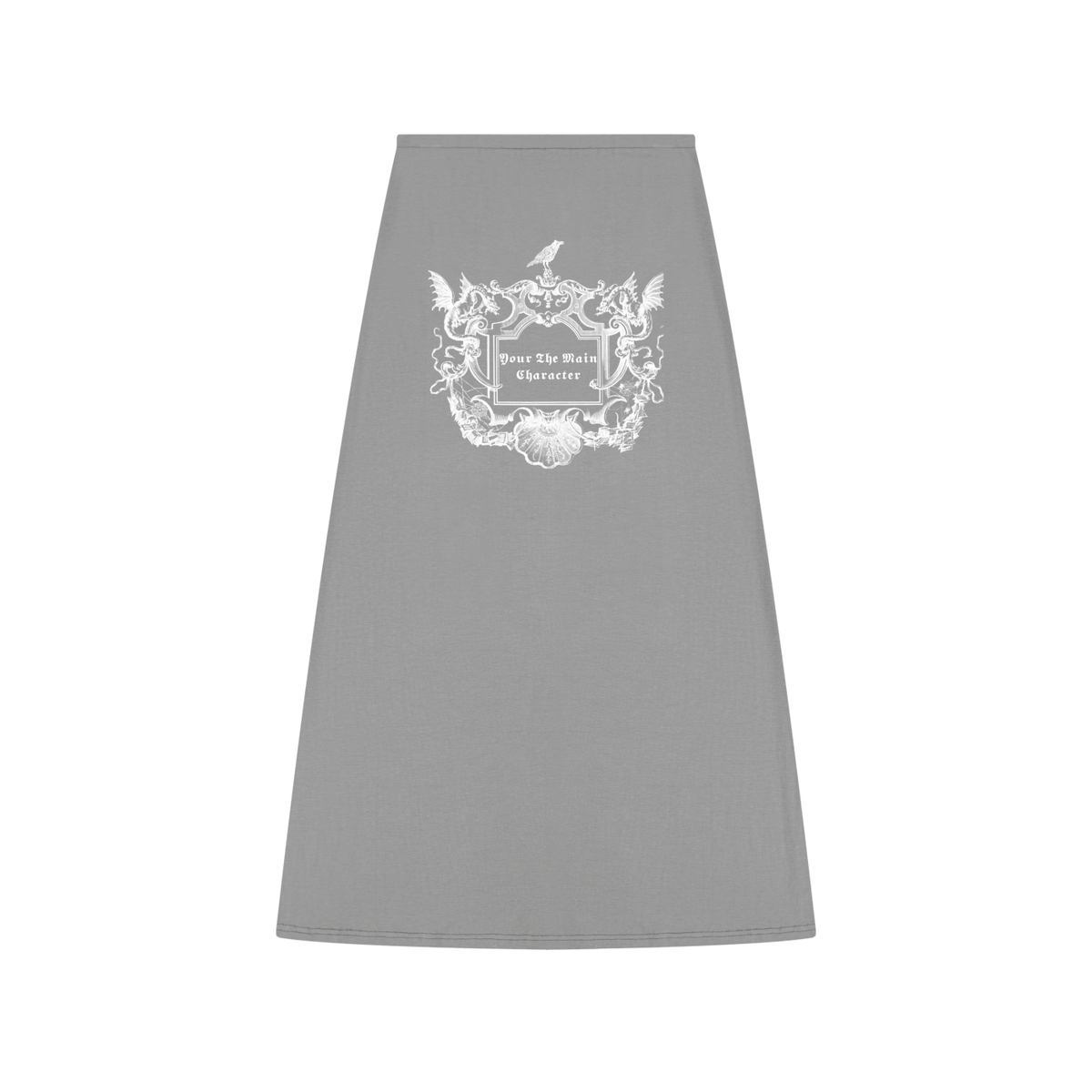 Women's Solid Color Knit Maxi Skirt