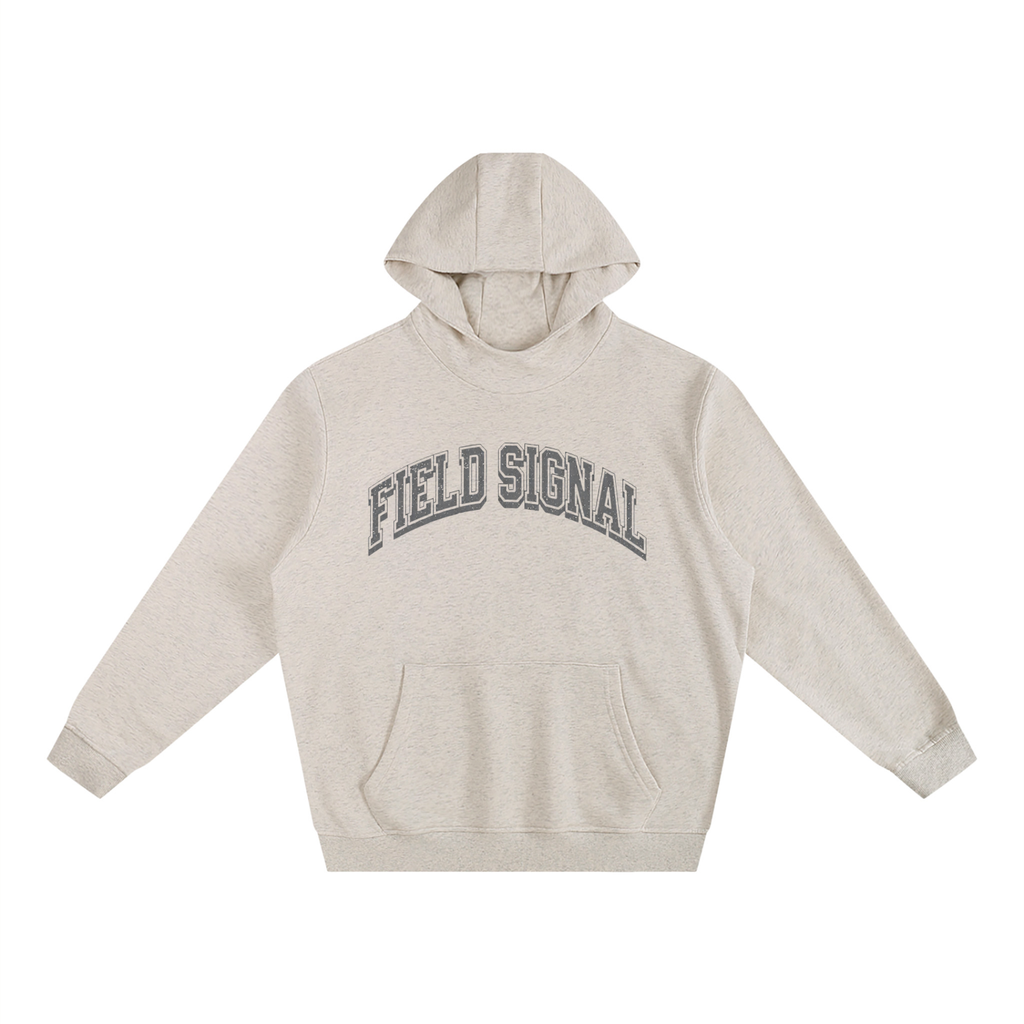 Fleeced High Neck Hoodie