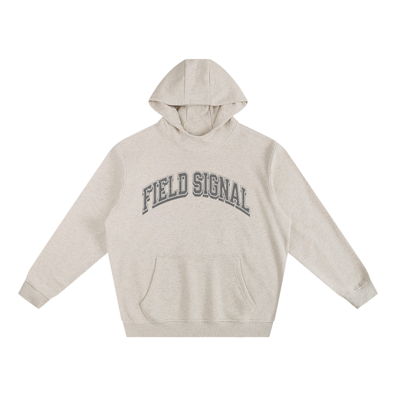 Fleeced High Neck Hoodie