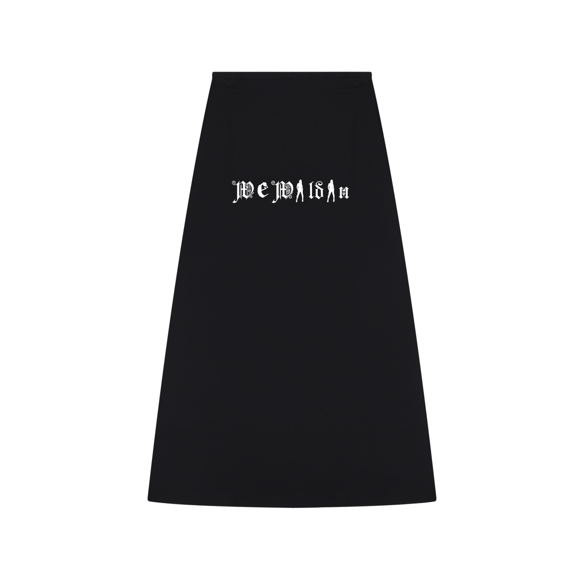Women's Solid Color Knit Maxi Skirt